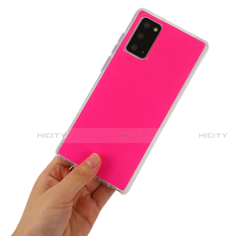 Custodia Silicone e Plastica Opaca Cover N02 per Samsung Galaxy Note 20 5G