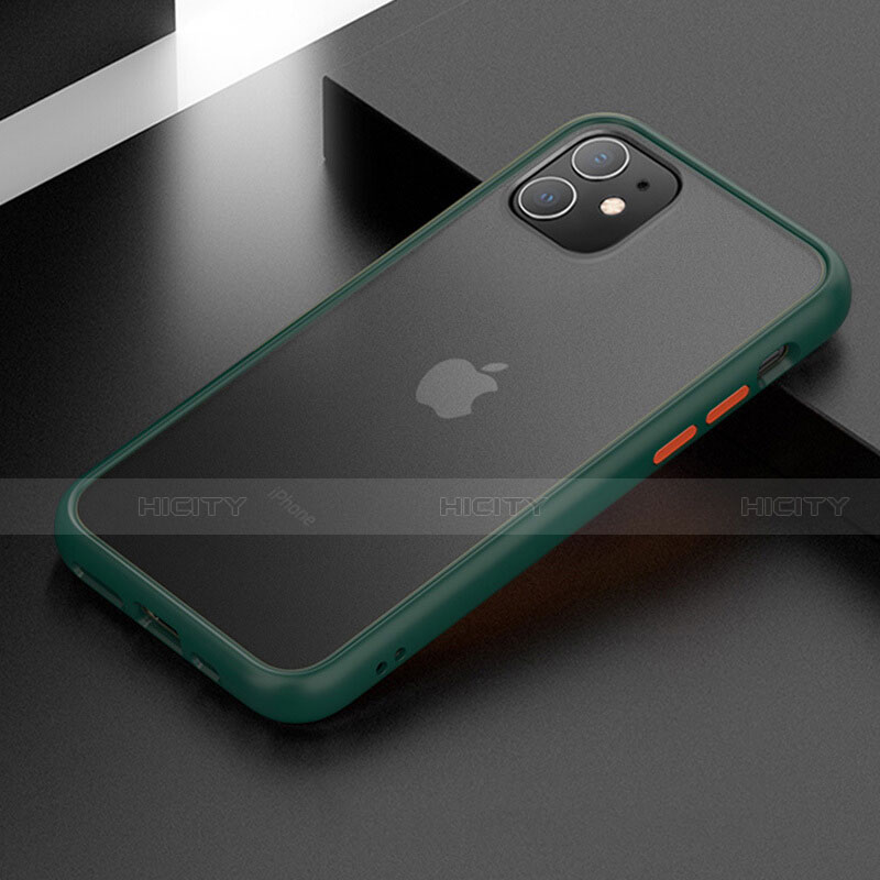 Custodia Silicone e Plastica Opaca Cover per Apple iPhone 11