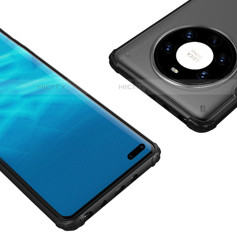 Custodia Silicone e Plastica Opaca Cover per Huawei Mate 40 Pro+ Plus