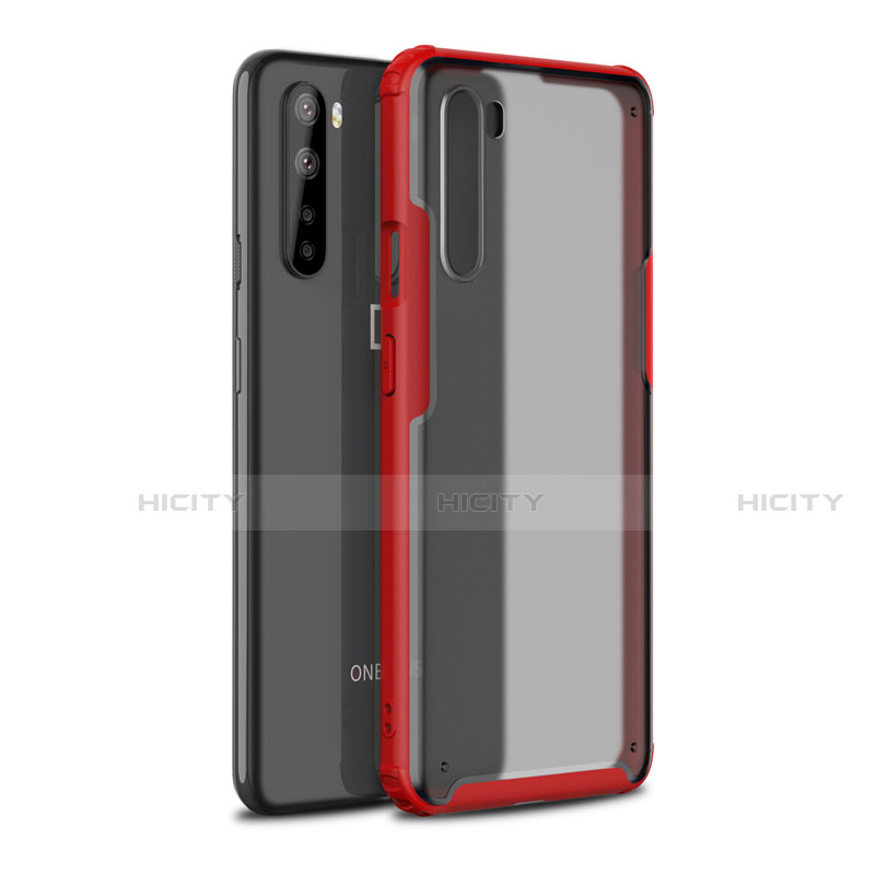 Custodia Silicone e Plastica Opaca Cover per OnePlus Nord