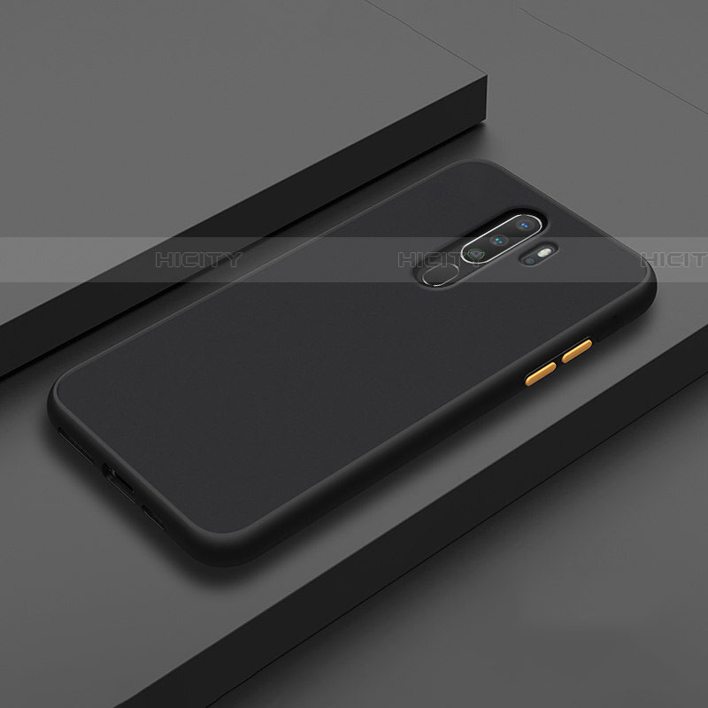 Custodia Silicone e Plastica Opaca Cover per Oppo A11 Nero