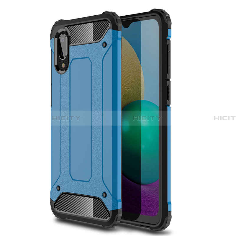 Custodia Silicone e Plastica Opaca Cover per Samsung Galaxy A02