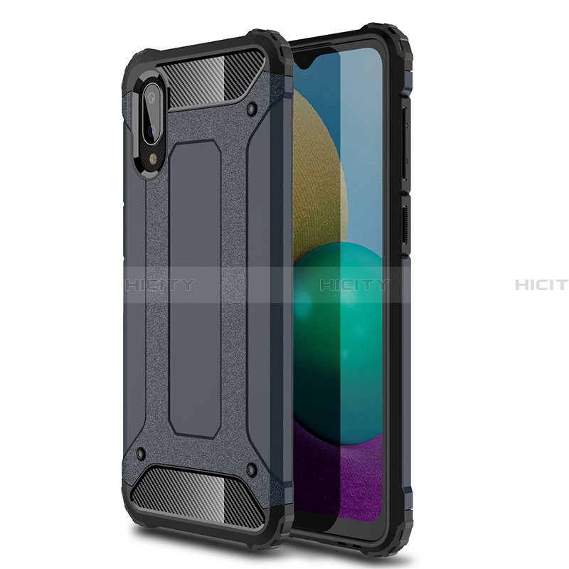 Custodia Silicone e Plastica Opaca Cover per Samsung Galaxy A02