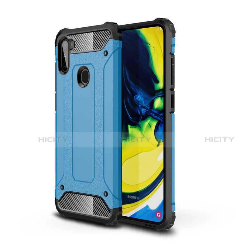 Custodia Silicone e Plastica Opaca Cover per Samsung Galaxy A11