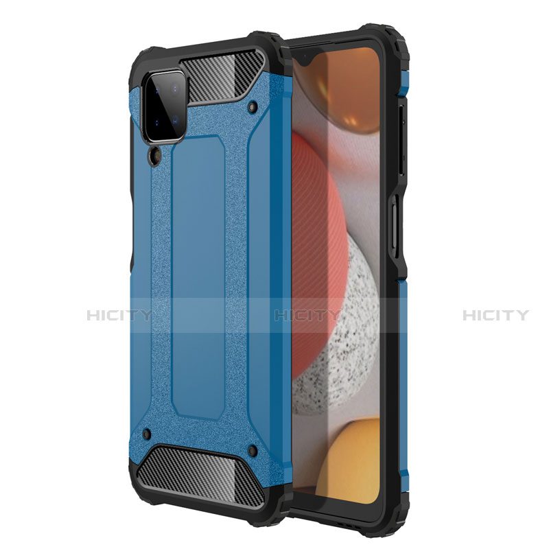 Custodia Silicone e Plastica Opaca Cover per Samsung Galaxy A12