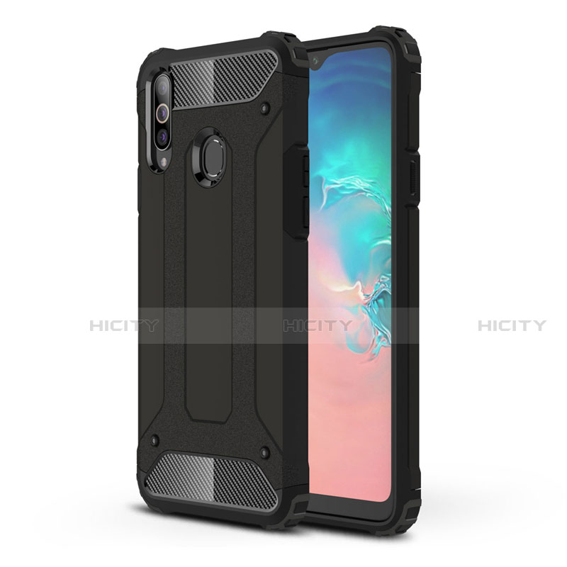 Custodia Silicone e Plastica Opaca Cover per Samsung Galaxy A20s