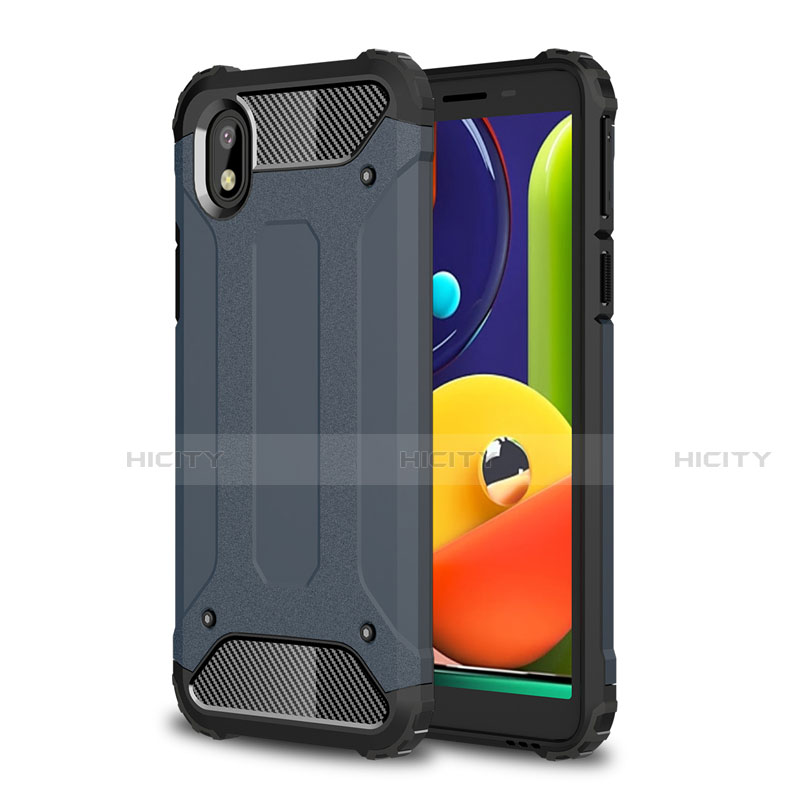 Custodia Silicone e Plastica Opaca Cover per Samsung Galaxy M01 Core