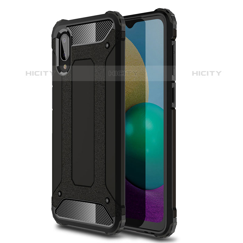 Custodia Silicone e Plastica Opaca Cover per Samsung Galaxy M02