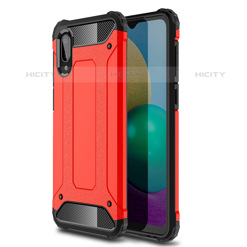 Custodia Silicone e Plastica Opaca Cover per Samsung Galaxy M02