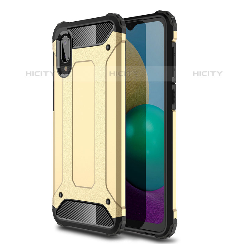 Custodia Silicone e Plastica Opaca Cover per Samsung Galaxy M02