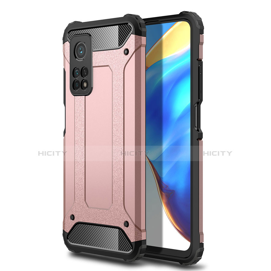 Custodia Silicone e Plastica Opaca Cover per Xiaomi Mi 10T Pro 5G