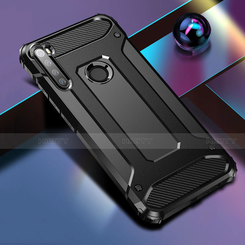 Custodia Silicone e Plastica Opaca Cover per Xiaomi Redmi Note 8 (2021)