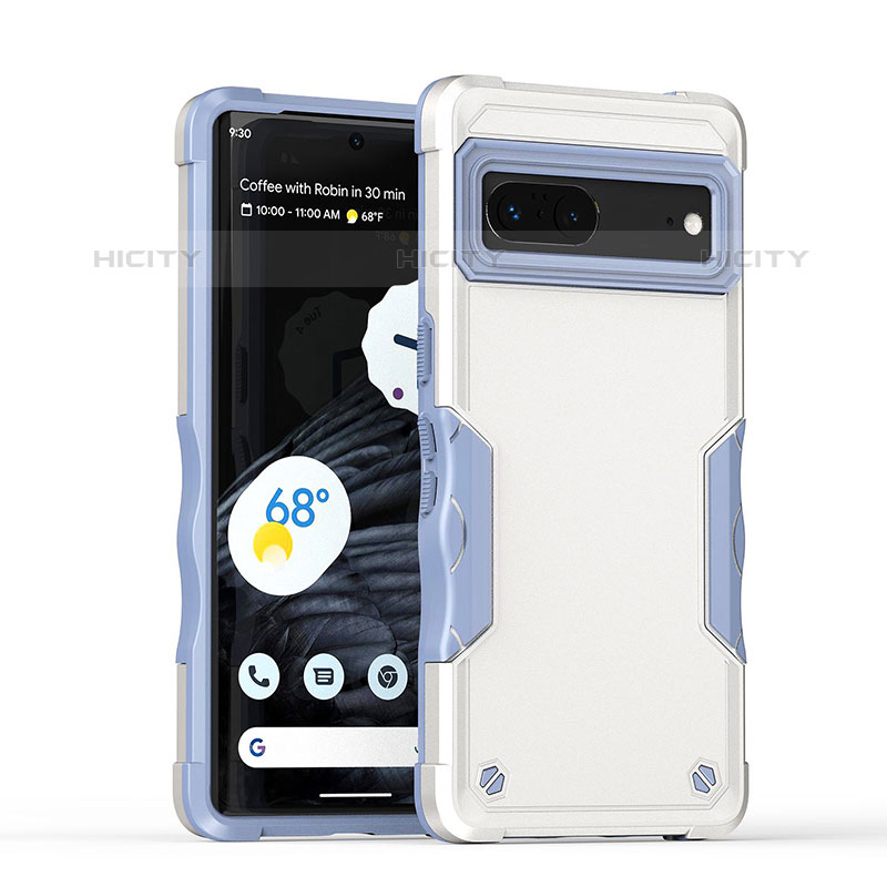 Custodia Silicone e Plastica Opaca Cover QW1 per Google Pixel 7 5G