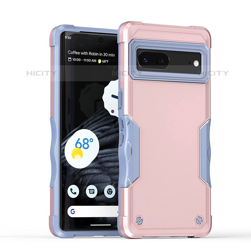 Custodia Silicone e Plastica Opaca Cover QW1 per Google Pixel 7 5G