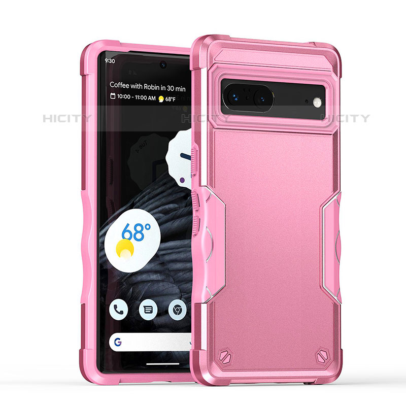 Custodia Silicone e Plastica Opaca Cover QW1 per Google Pixel 7 5G