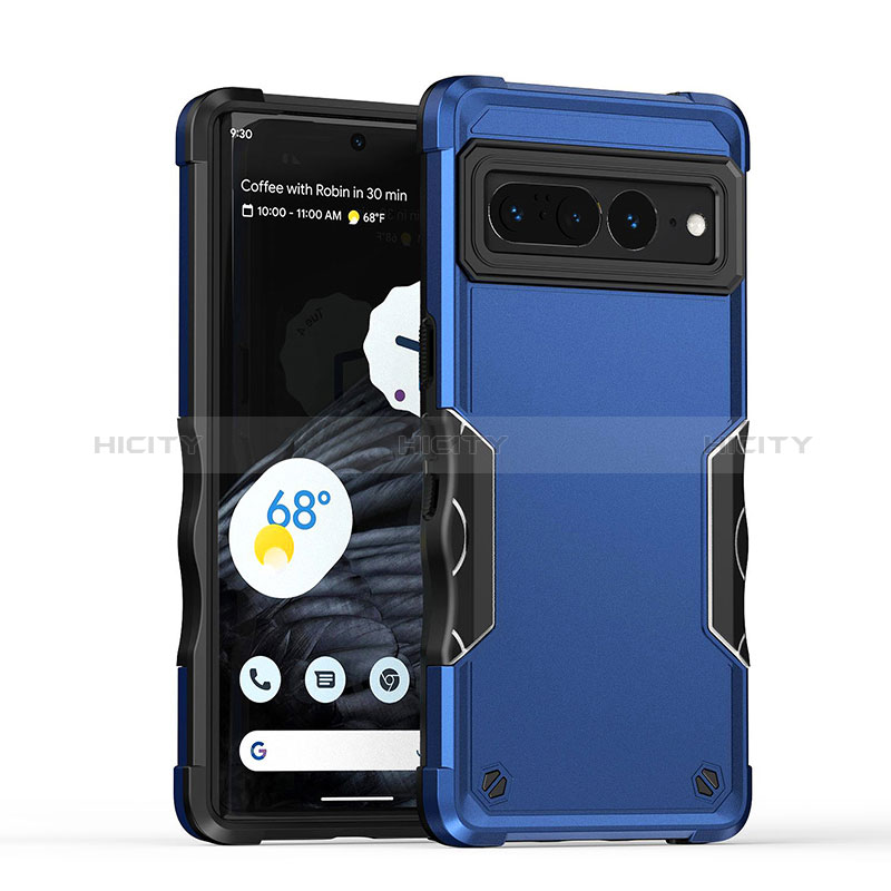 Custodia Silicone e Plastica Opaca Cover QW1 per Google Pixel 7 Pro 5G