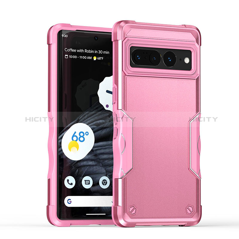 Custodia Silicone e Plastica Opaca Cover QW1 per Google Pixel 7 Pro 5G