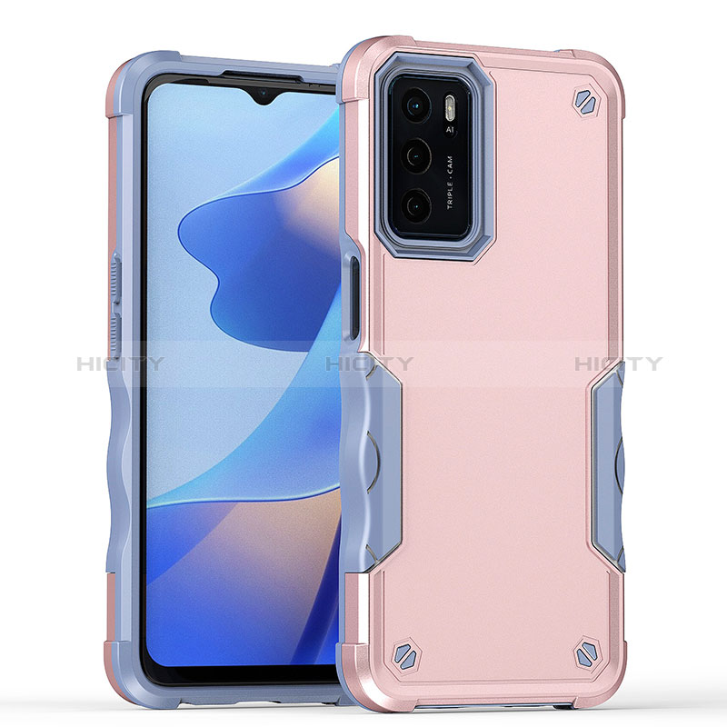 Custodia Silicone e Plastica Opaca Cover QW1 per Oppo A16