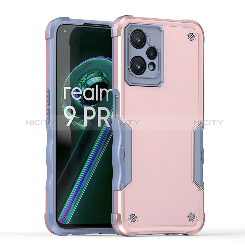 Custodia Silicone e Plastica Opaca Cover QW1 per Realme 9 5G