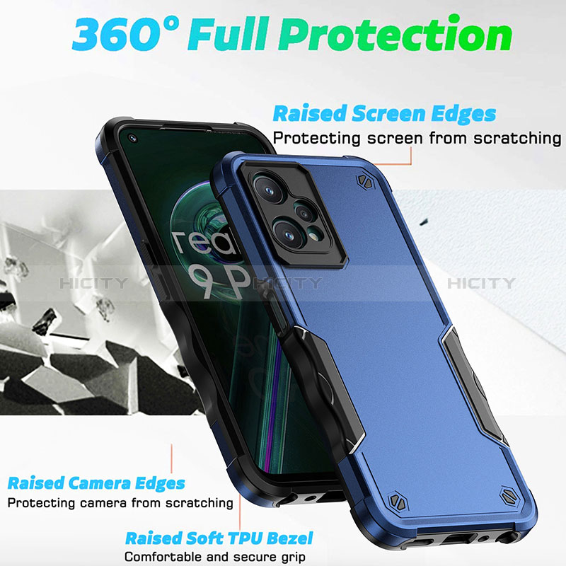 Custodia Silicone e Plastica Opaca Cover QW1 per Realme 9 Pro 5G