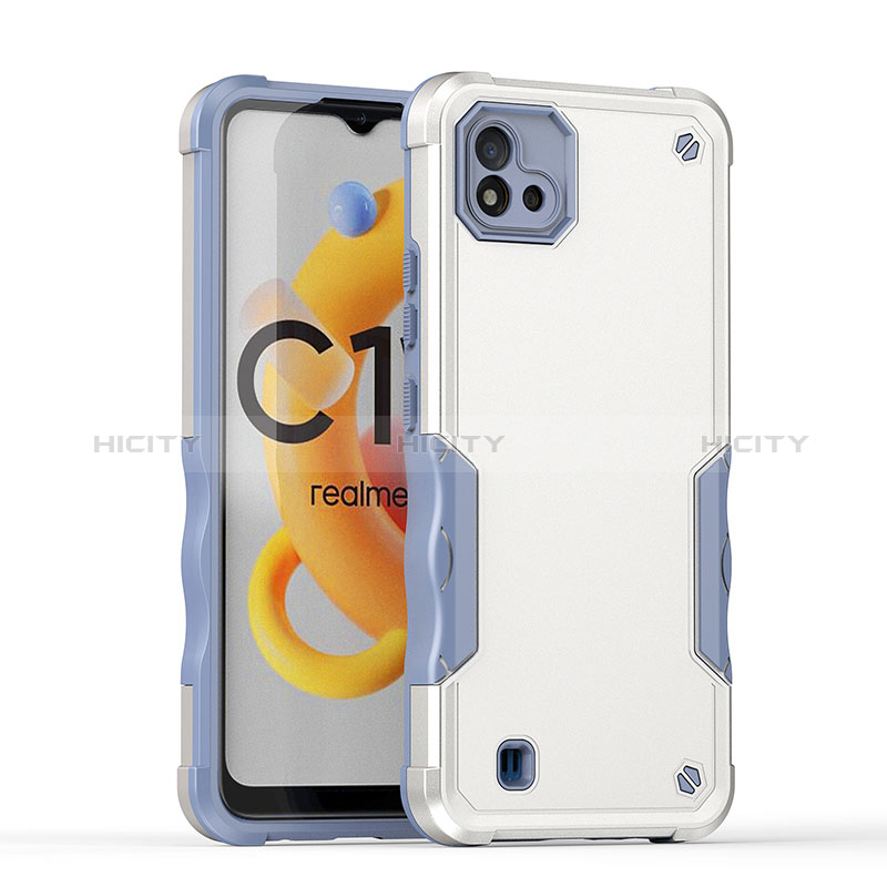 Custodia Silicone e Plastica Opaca Cover QW1 per Realme C11 (2021)