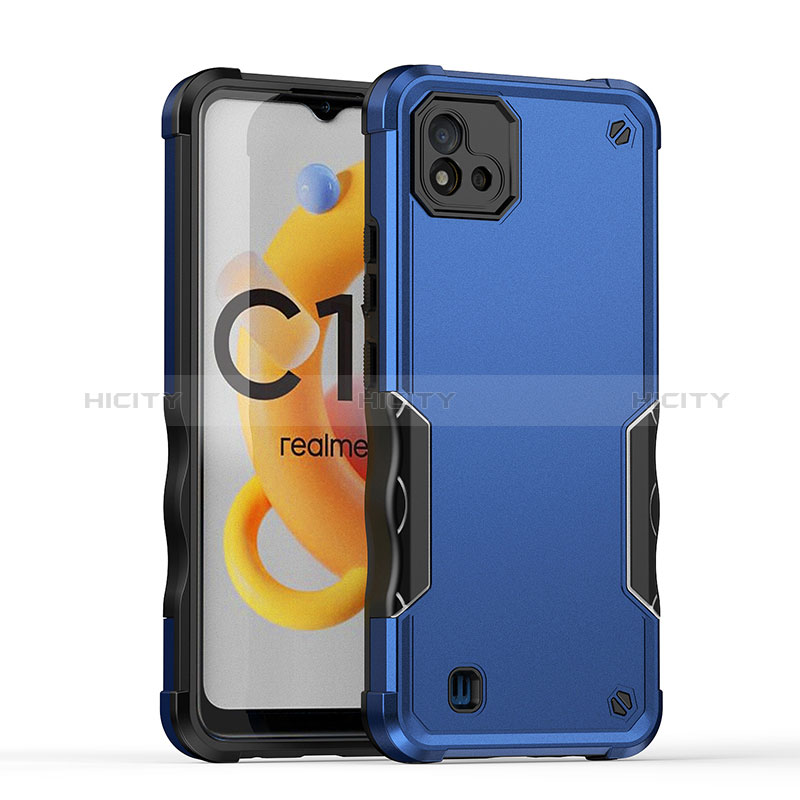 Custodia Silicone e Plastica Opaca Cover QW1 per Realme C11 (2021)