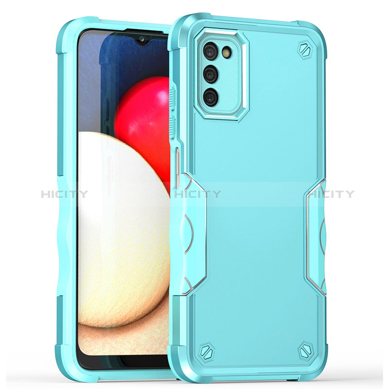 Custodia Silicone e Plastica Opaca Cover QW1 per Samsung Galaxy A02s