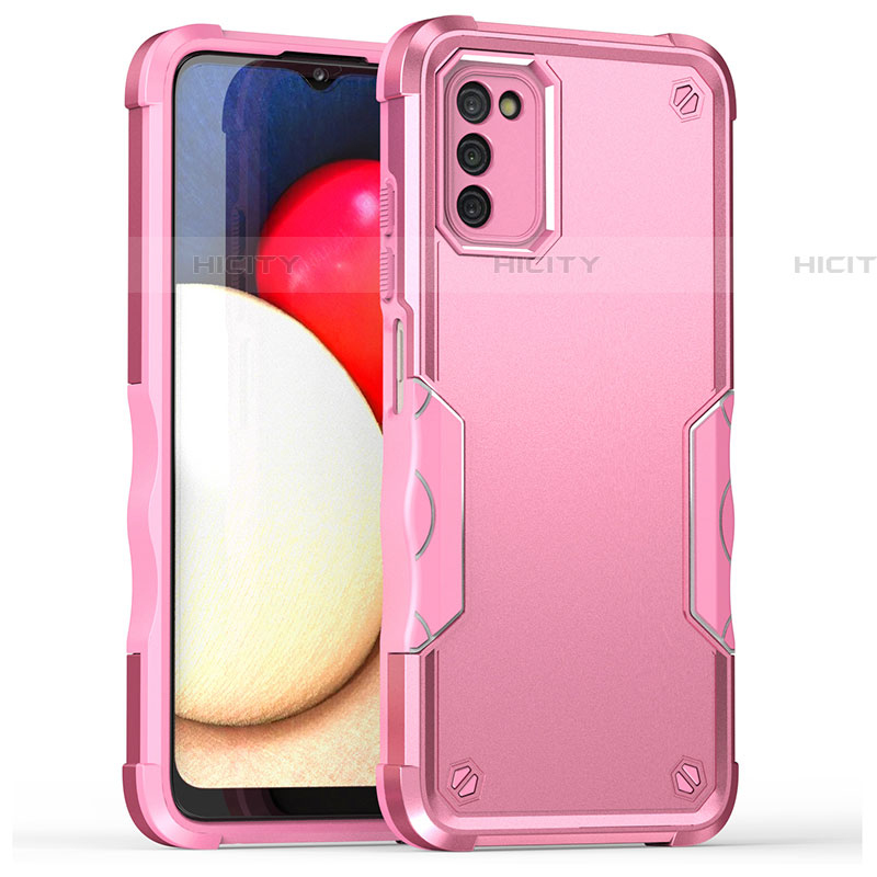 Custodia Silicone e Plastica Opaca Cover QW1 per Samsung Galaxy A03s