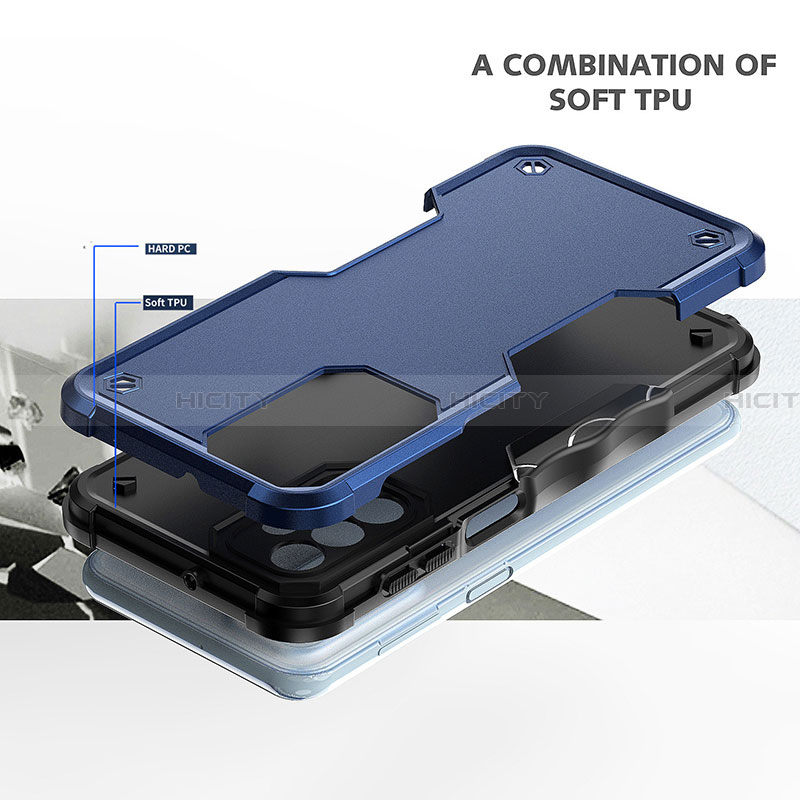 Custodia Silicone e Plastica Opaca Cover QW1 per Samsung Galaxy A23 4G