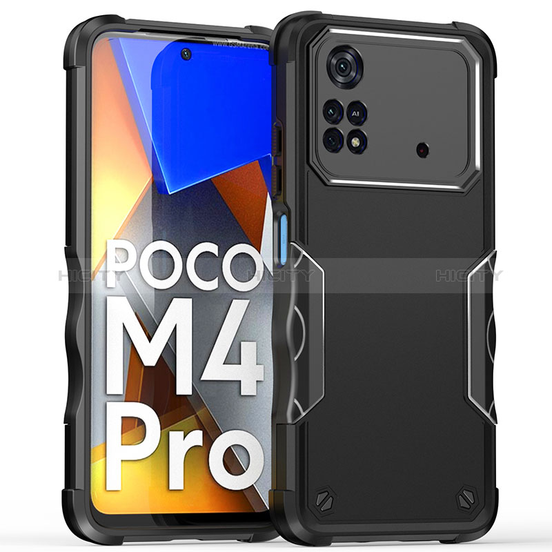 Custodia Silicone e Plastica Opaca Cover QW1 per Xiaomi Poco M4 Pro 4G