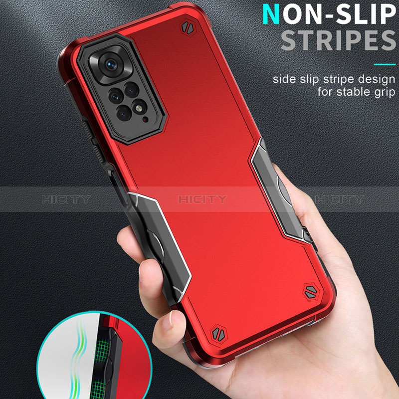 Custodia Silicone e Plastica Opaca Cover QW1 per Xiaomi Redmi Note 11S 4G