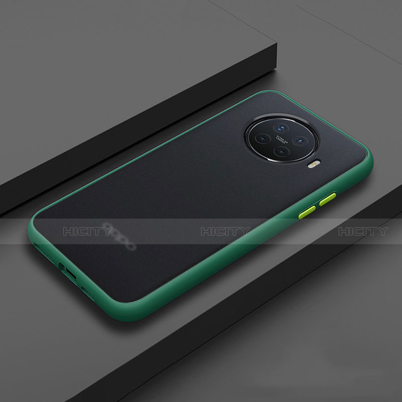 Custodia Silicone e Plastica Opaca Cover R01 per Oppo Ace2 Verde