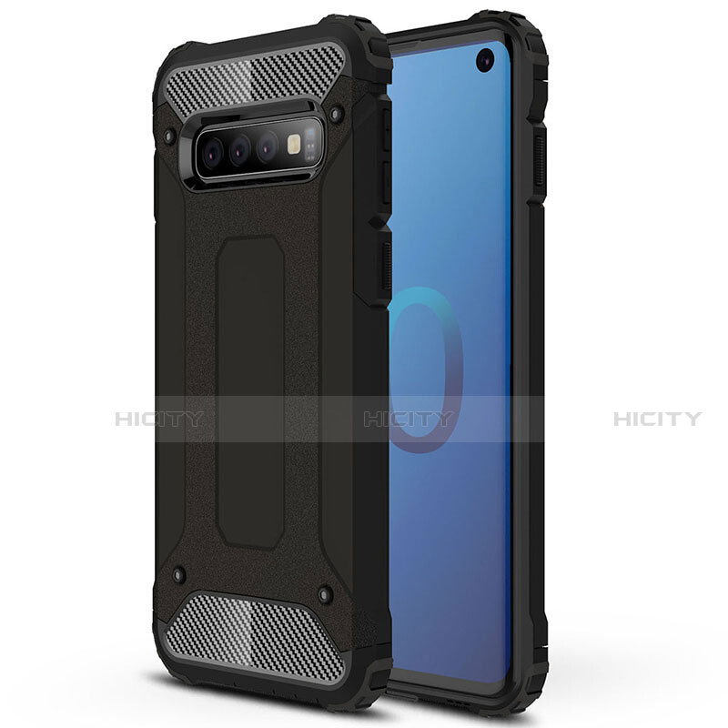 Custodia Silicone e Plastica Opaca Cover R01 per Samsung Galaxy S10