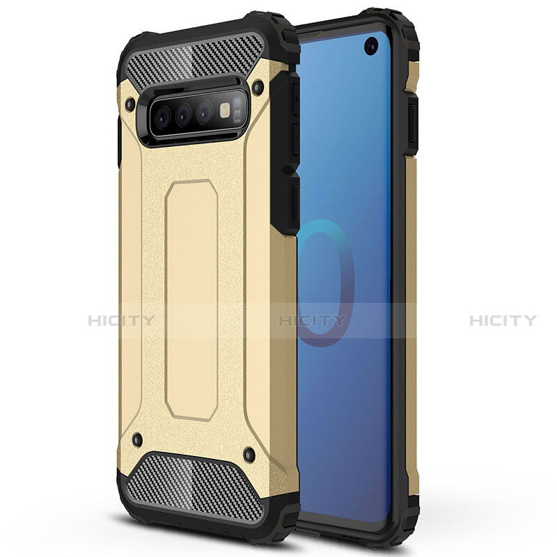 Custodia Silicone e Plastica Opaca Cover R01 per Samsung Galaxy S10