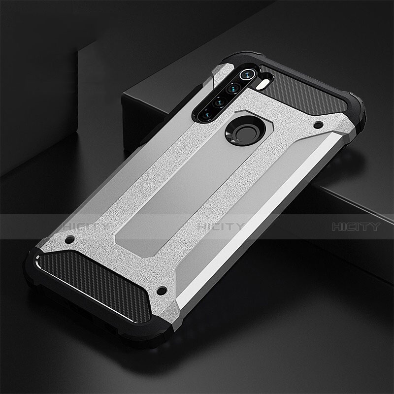 Custodia Silicone e Plastica Opaca Cover R02 per Xiaomi Redmi Note 8 (2021)