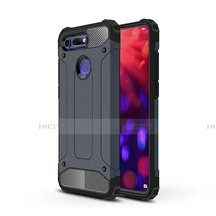 Custodia Silicone e Plastica Opaca Cover R03 per Huawei Honor View 20 Grigio