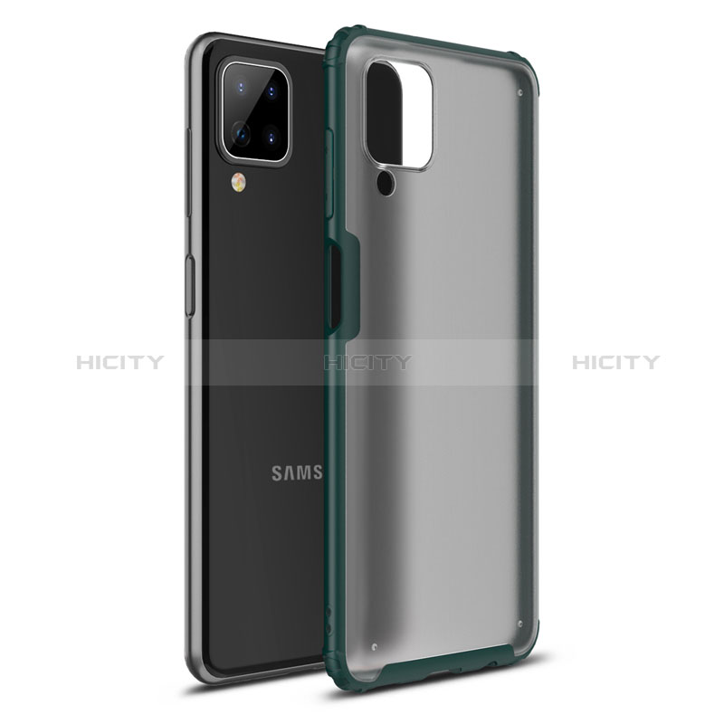 Custodia Silicone e Plastica Opaca Cover U01 per Samsung Galaxy A12 5G Verde