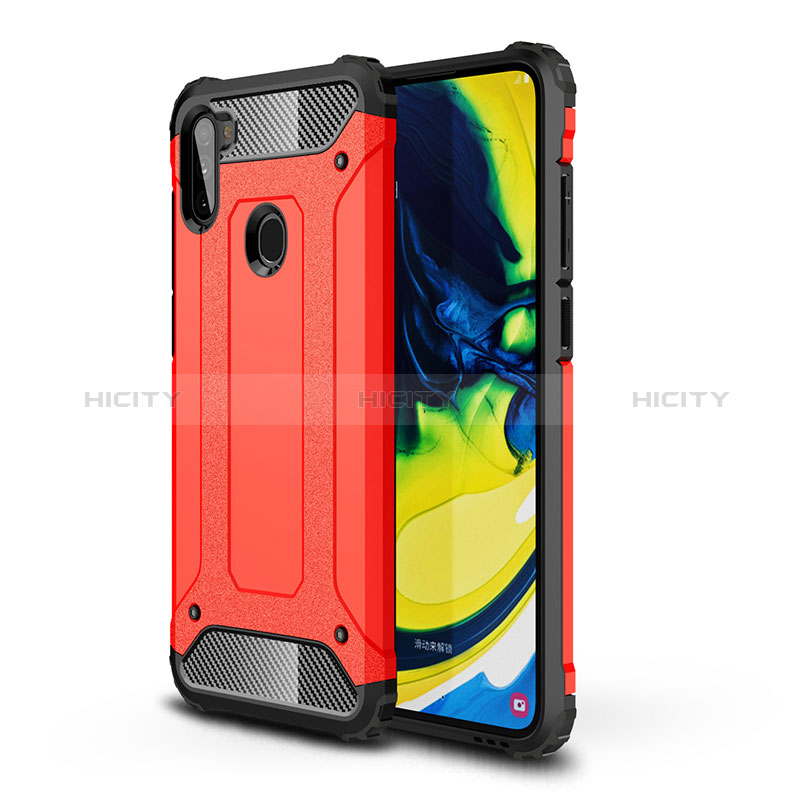 Custodia Silicone e Plastica Opaca Cover WL1 per Samsung Galaxy A11