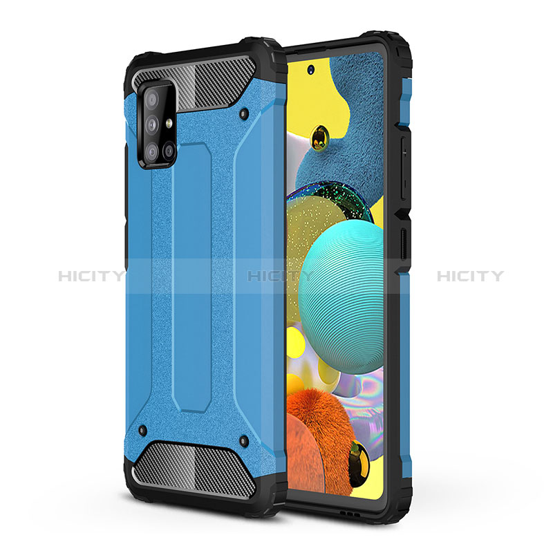 Custodia Silicone e Plastica Opaca Cover WL1 per Samsung Galaxy A51 4G