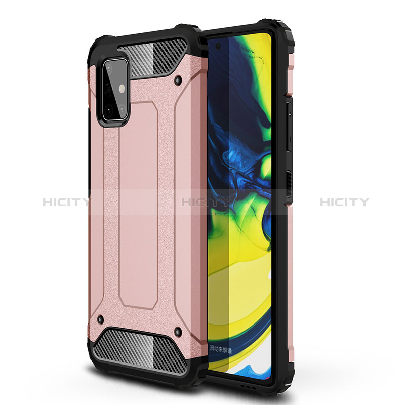 Custodia Silicone e Plastica Opaca Cover WL1 per Samsung Galaxy A71 4G A715