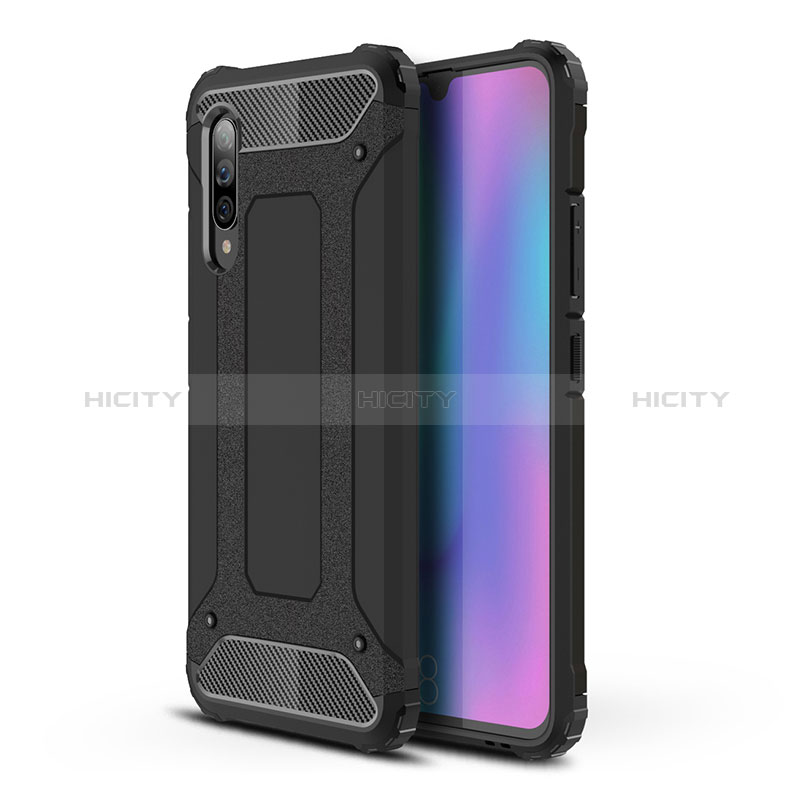 Custodia Silicone e Plastica Opaca Cover WL1 per Samsung Galaxy A90 5G Nero