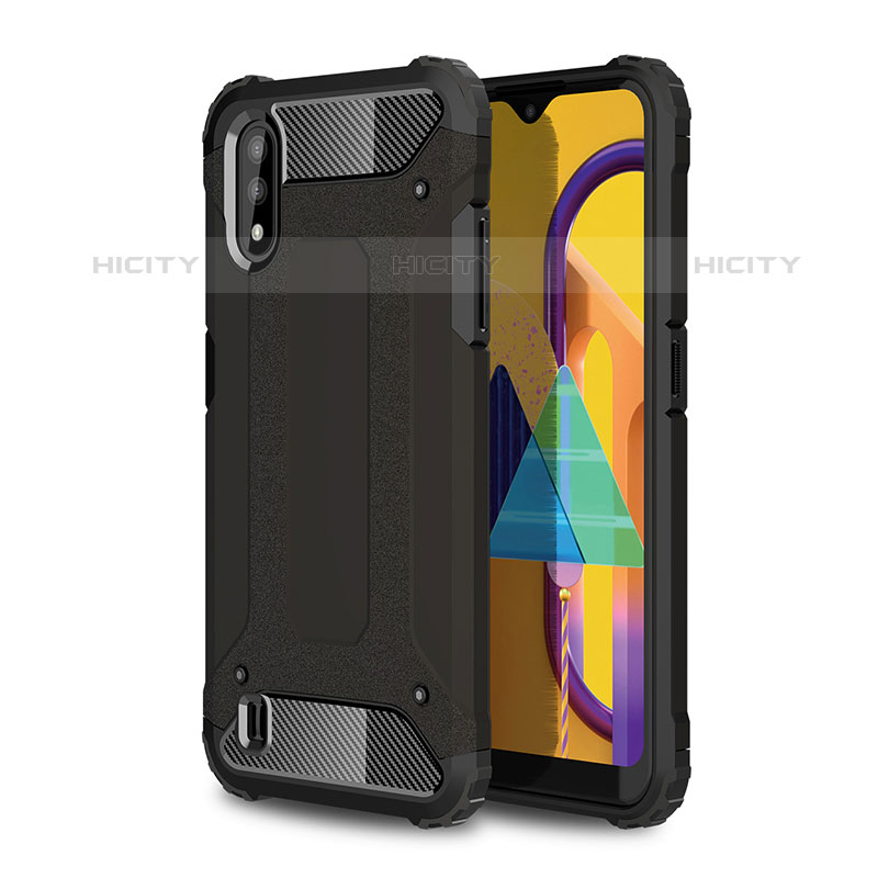 Custodia Silicone e Plastica Opaca Cover WL1 per Samsung Galaxy M01