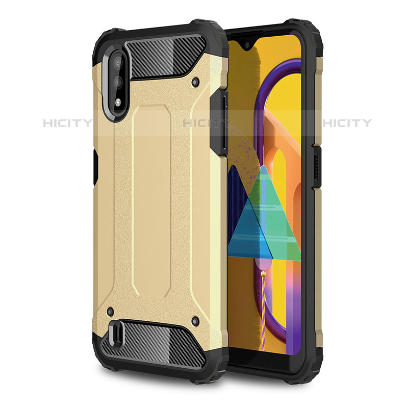 Custodia Silicone e Plastica Opaca Cover WL1 per Samsung Galaxy M01