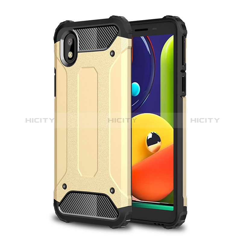 Custodia Silicone e Plastica Opaca Cover WL1 per Samsung Galaxy M01 Core