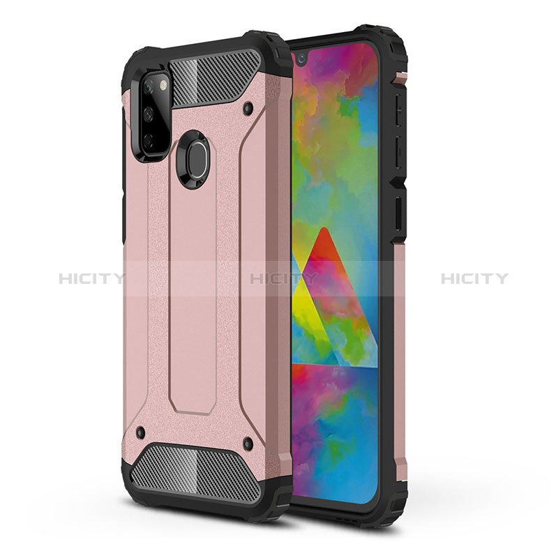 Custodia Silicone e Plastica Opaca Cover WL1 per Samsung Galaxy M21