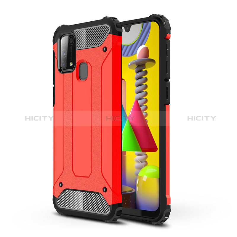 Custodia Silicone e Plastica Opaca Cover WL1 per Samsung Galaxy M31