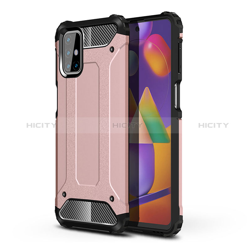 Custodia Silicone e Plastica Opaca Cover WL1 per Samsung Galaxy M31s