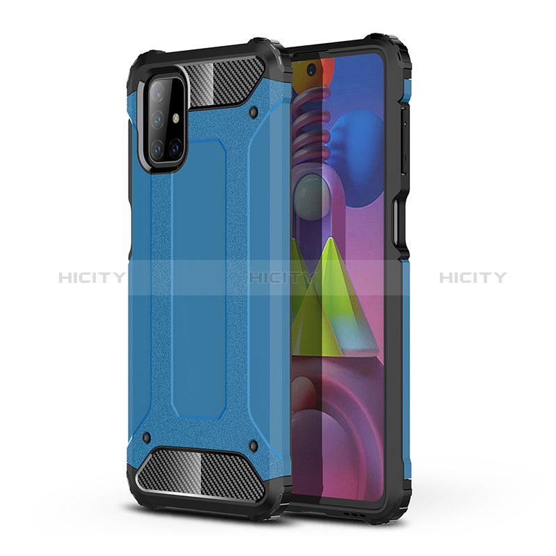 Custodia Silicone e Plastica Opaca Cover WL1 per Samsung Galaxy M51