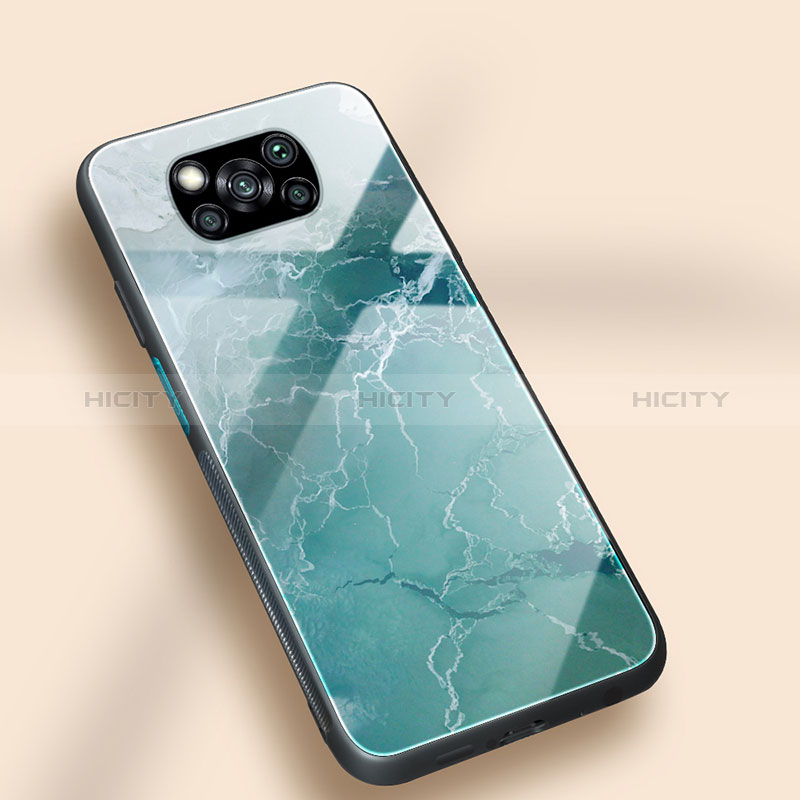 Custodia Silicone Gel Laterale Fantasia Modello Specchio Cover JM1 per Xiaomi Poco X3 NFC