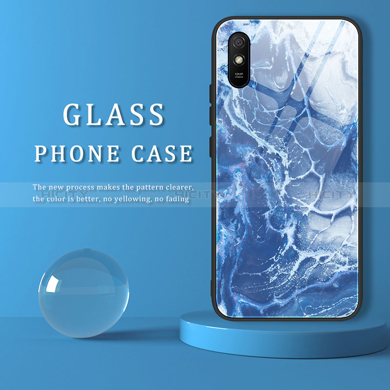 Custodia Silicone Gel Laterale Fantasia Modello Specchio Cover JM1 per Xiaomi Redmi 9i